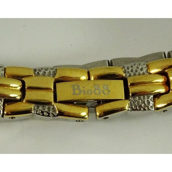 Mixed Metals Two Tone Jewelry Lot Gold and Silver Tones 16pc Chico's Bio88 - Picture 13 of 16